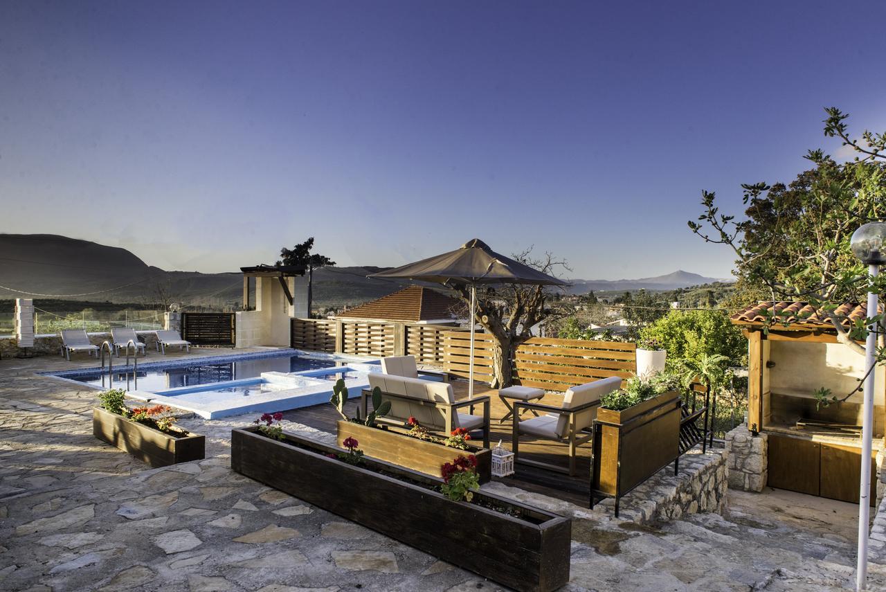 Minos Villa Armenoi  ภายนอก รูปภาพ